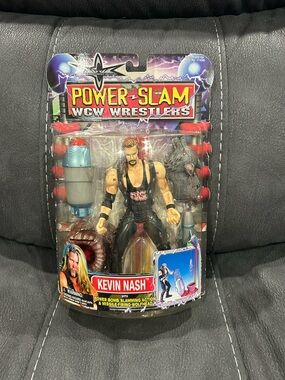Kevin Nash WCW Power slam MOC! By Toybiz